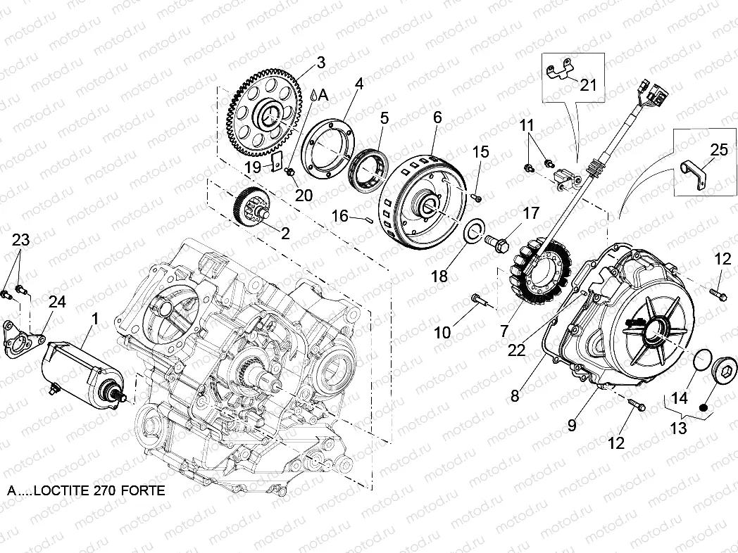 Cdi magneto assy / Ignition unit