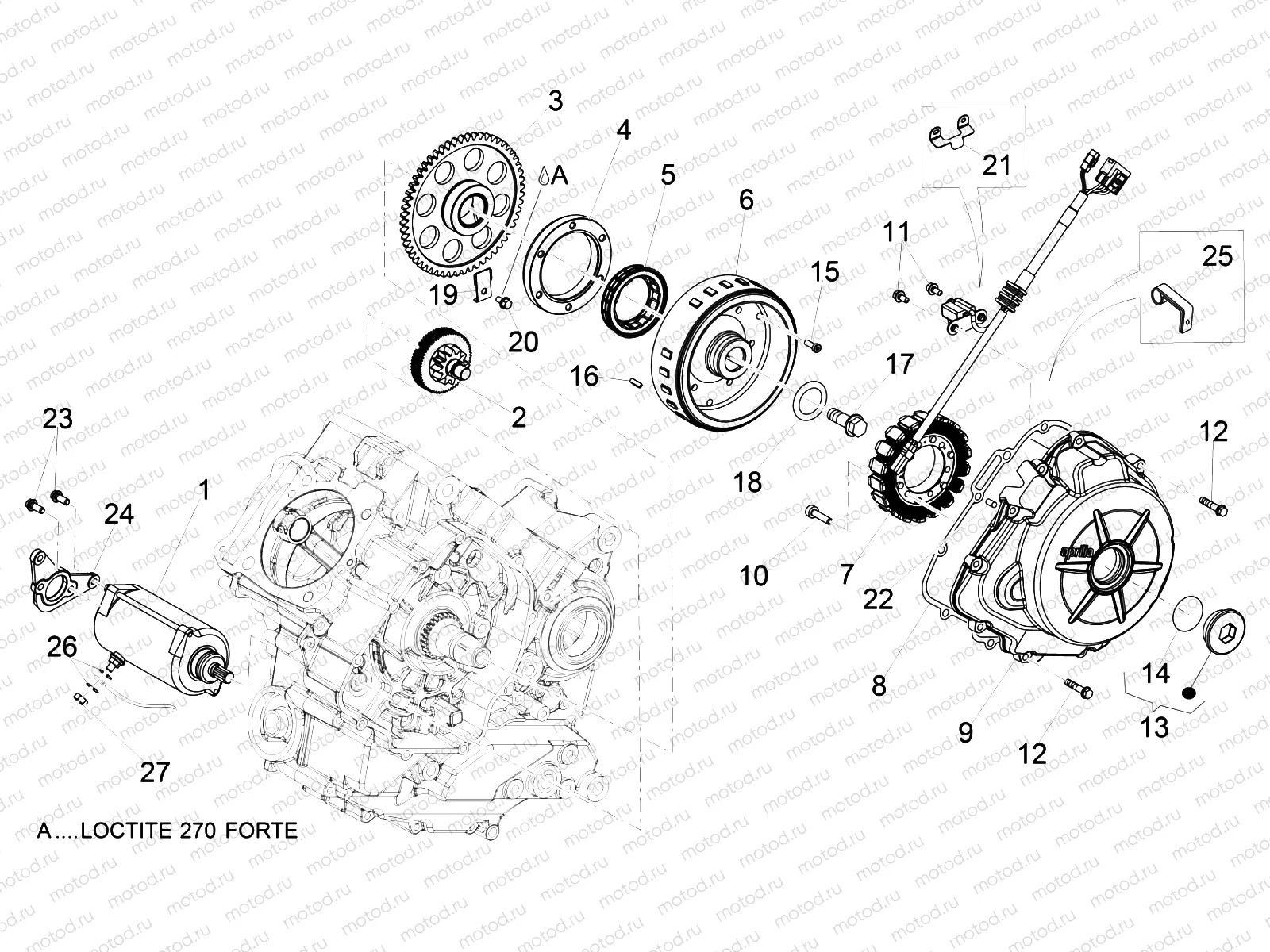 Cdi magneto assy / Ignition unit