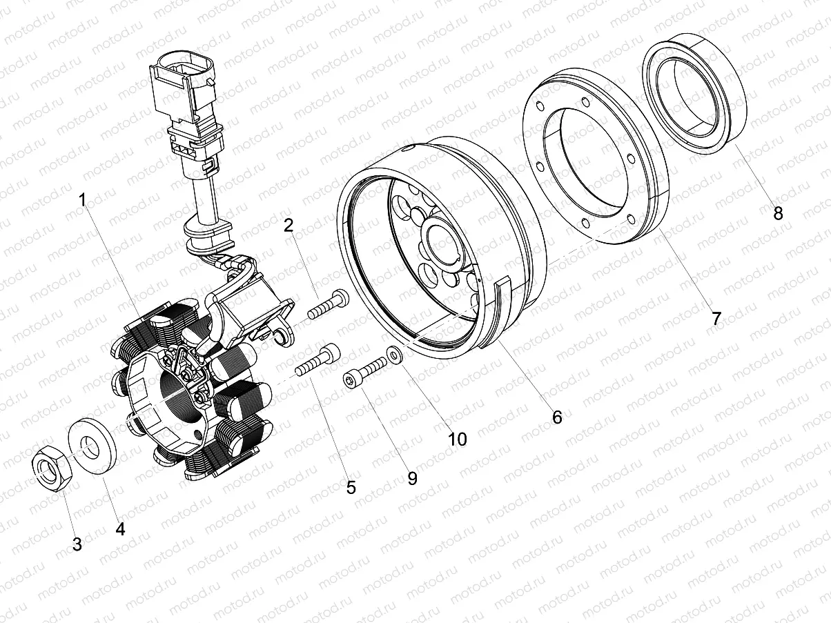 Cdi magneto assy / Ignition unit