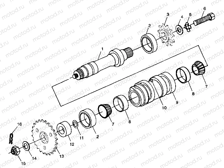 CENTER TIGHTENER - A99AE50DA (4949204920c004) | CENTER TIGHTENER - A99AE50DA (4949204920c004)