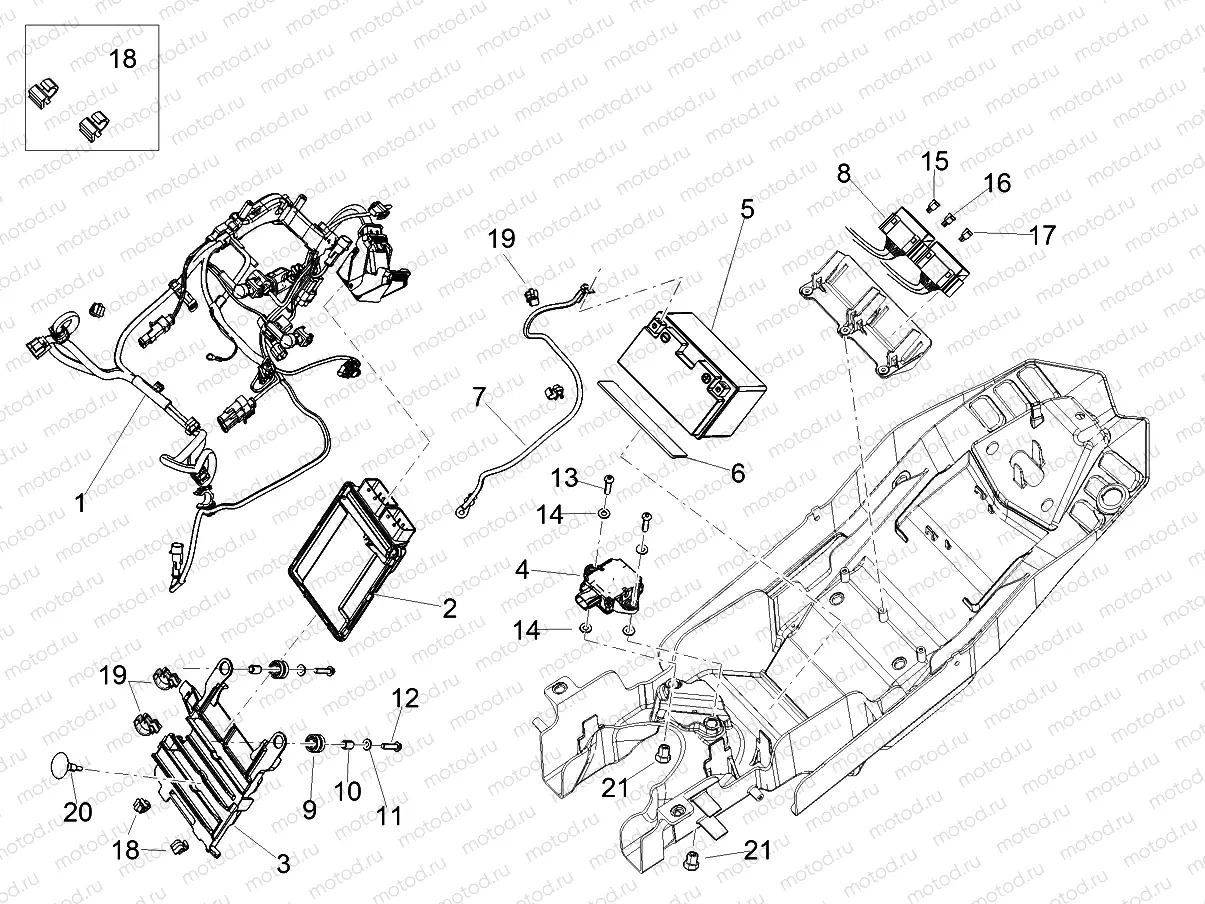 Central electrical system