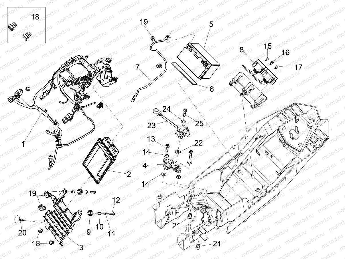 Central electrical system