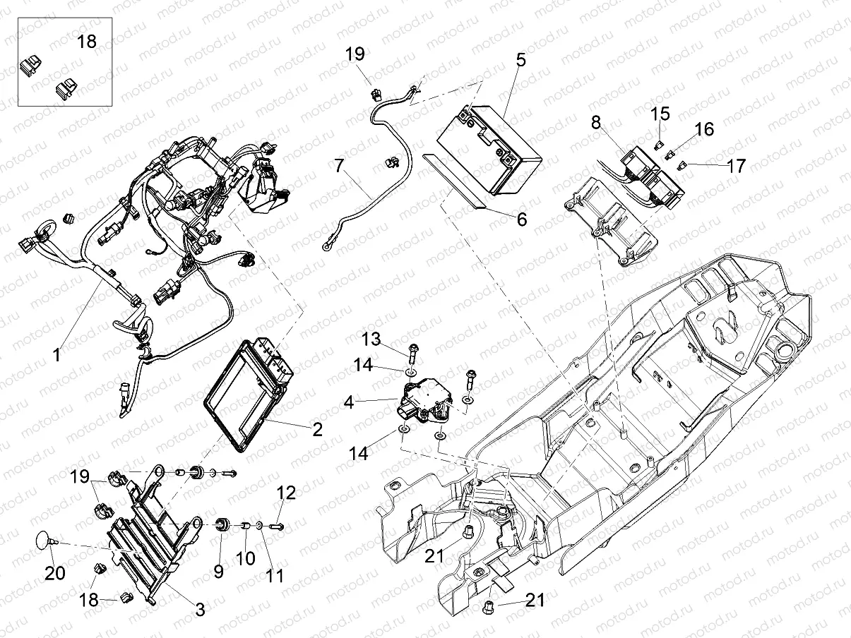 Central electrical system