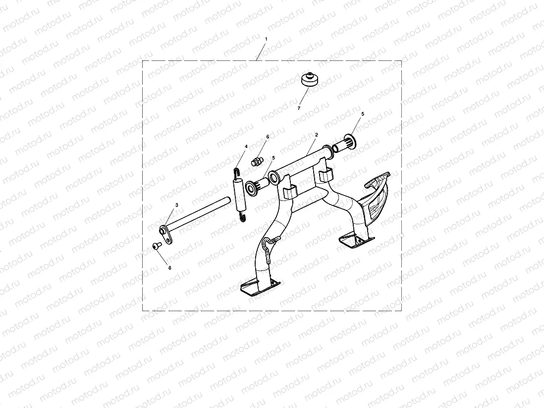 Centrestand Kit - 763042 >