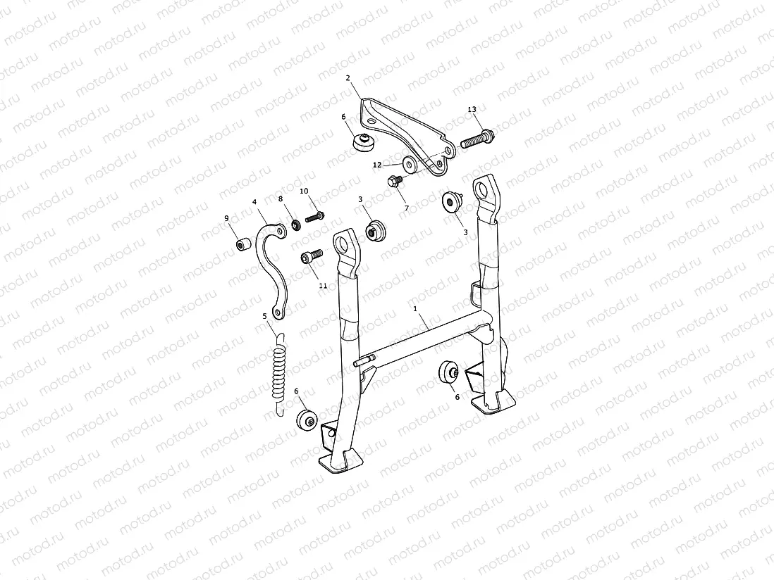 Centrestand NA to Low Ride