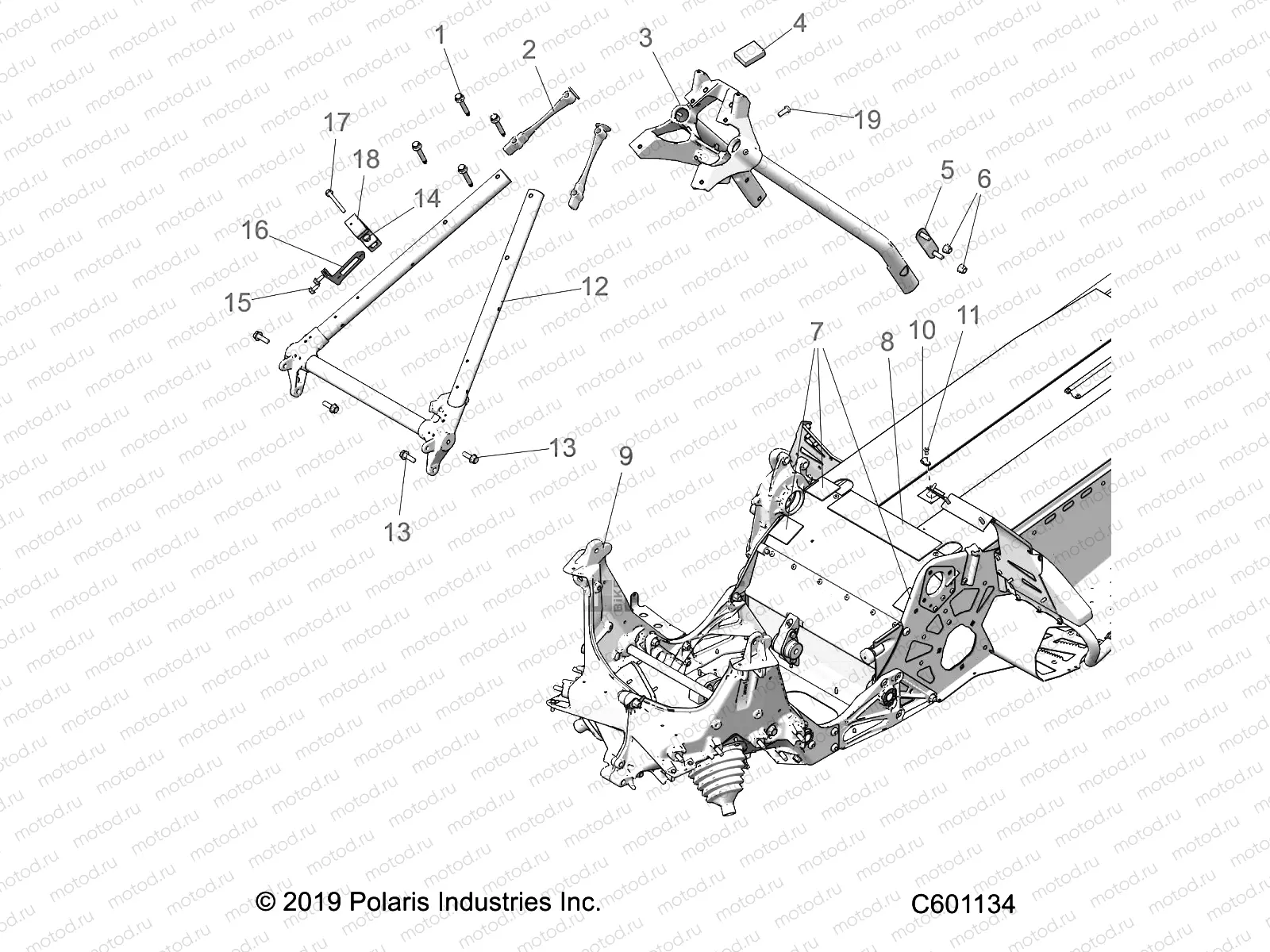 CHASSIS | CHASSIS, CHASSIS ASM. and OVER STRUCTURE - S22CEU5TSL (C601134)
