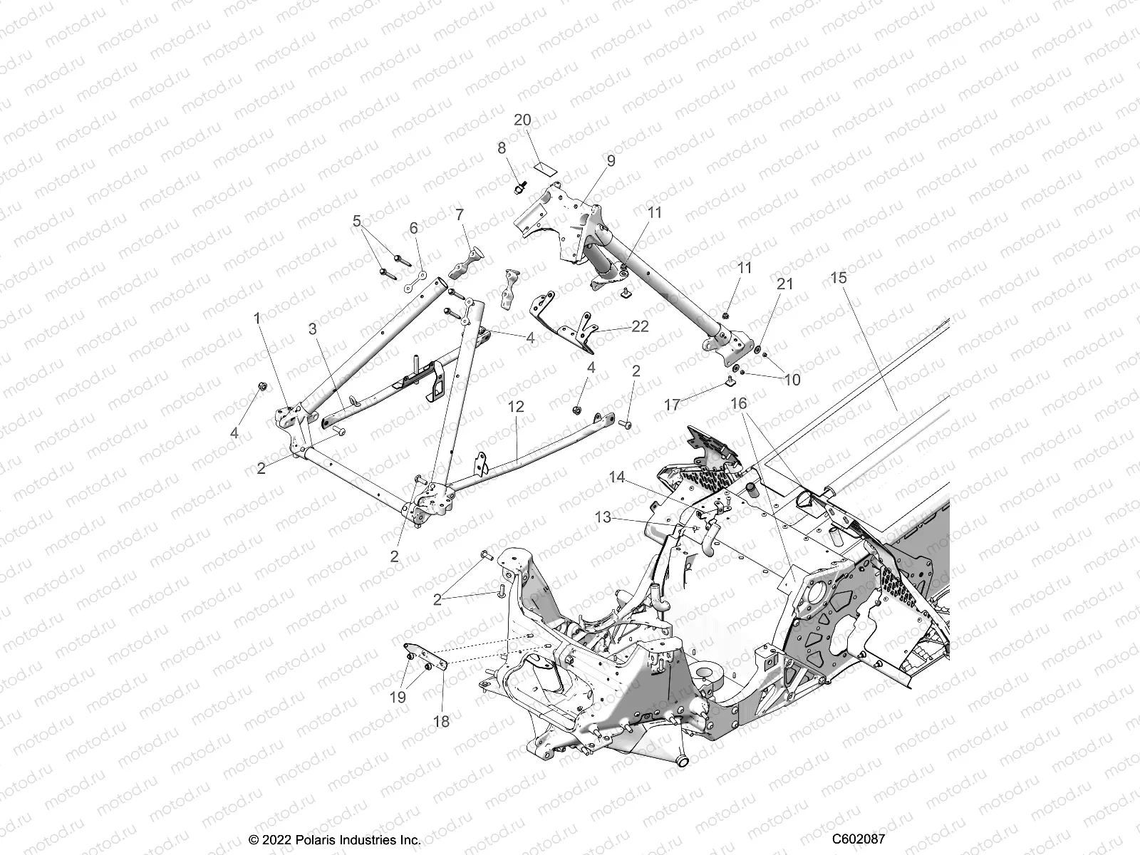 CHASSIS | CHASSIS, CHASSIS ASM. and OVER STRUCTURE - S23TLF9FS (C602087)