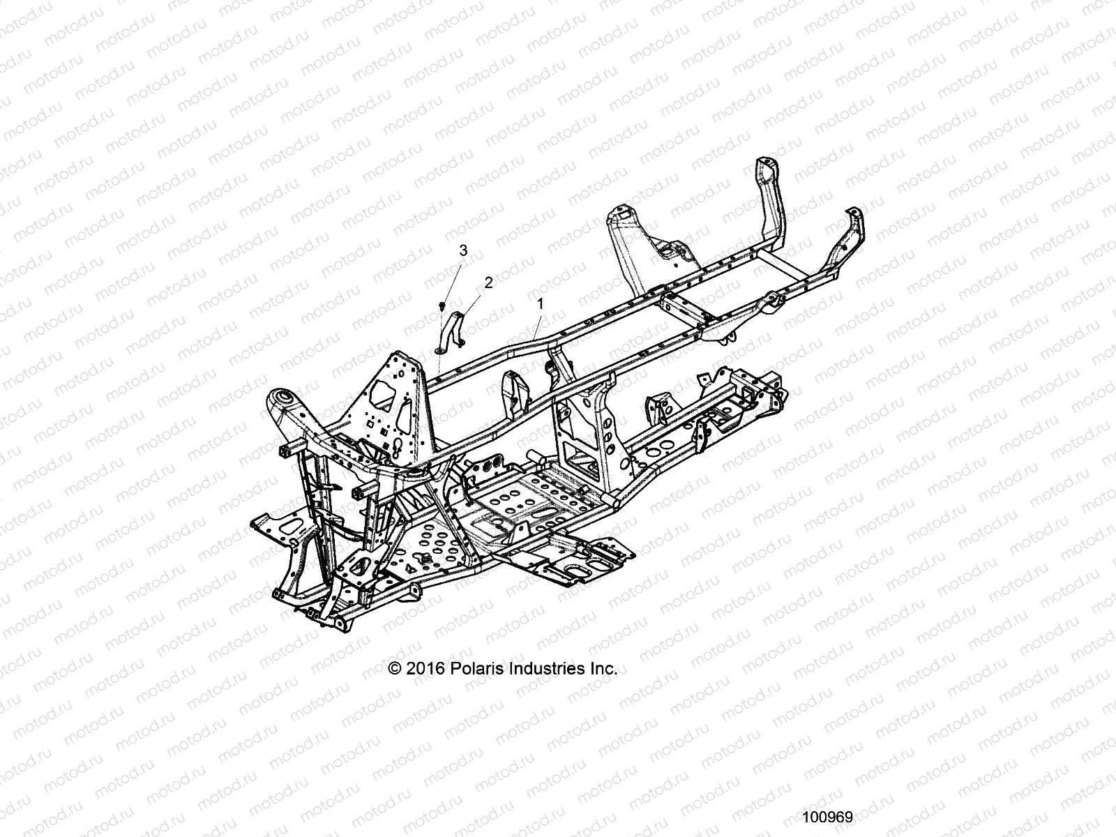 CHASSIS | CHASSIS, FRAME - A17SDE57N2/A57N2 (100969)
