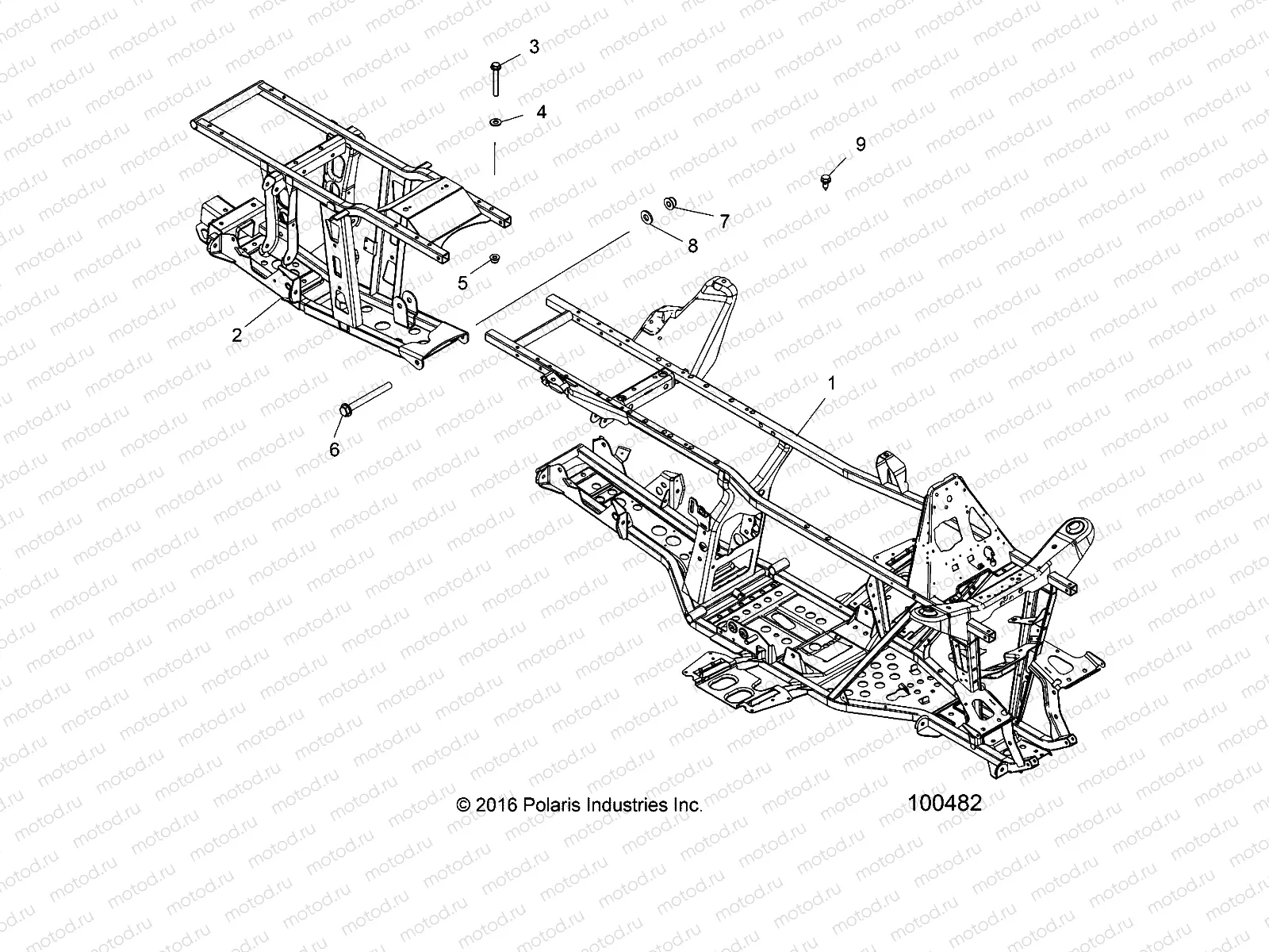 CHASSIS | CHASSIS, FRAME - A19S6E57F1/FL