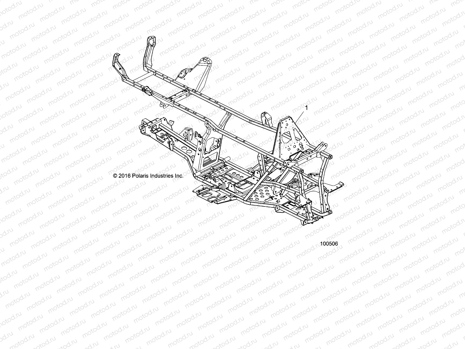 CHASSIS | CHASSIS, FRAME - A19SJE57BH (100506)