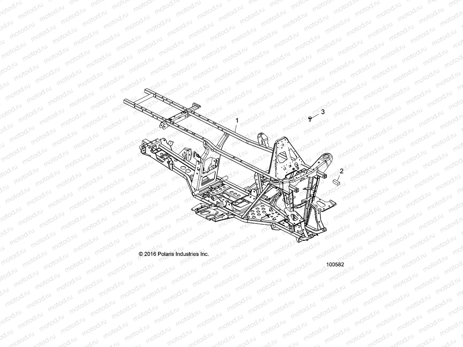 CHASSIS | CHASSIS, FRAME - A19SWE57B1 (100582)