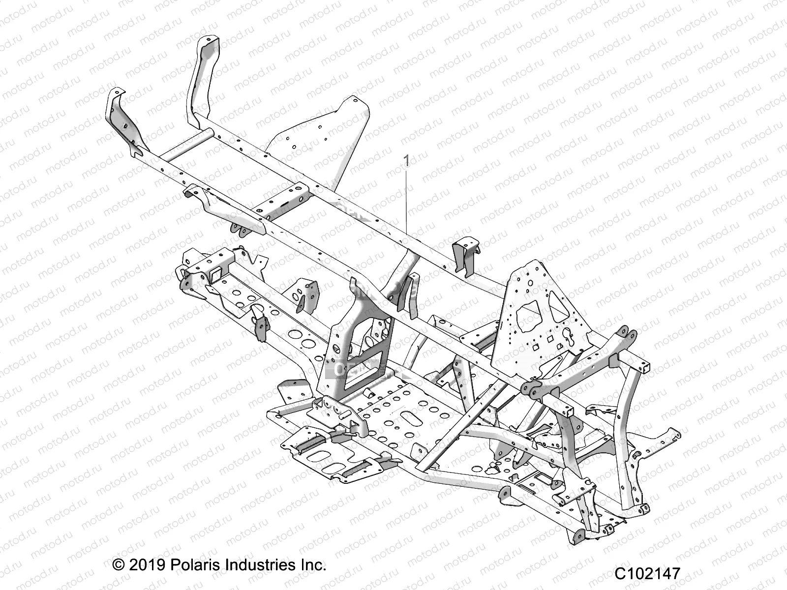 CHASSIS | CHASSIS, FRAME - A20SHE57BN/BF/Z57BX (C102147)