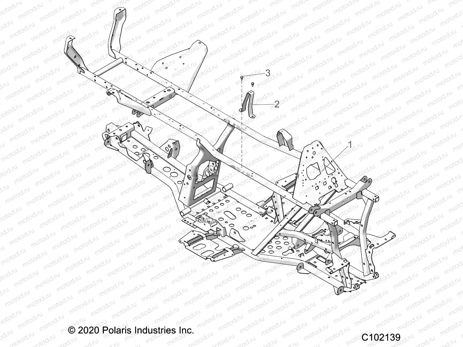 CHASSIS | CHASSIS, FRAME - A21SJE57BX (C102139)