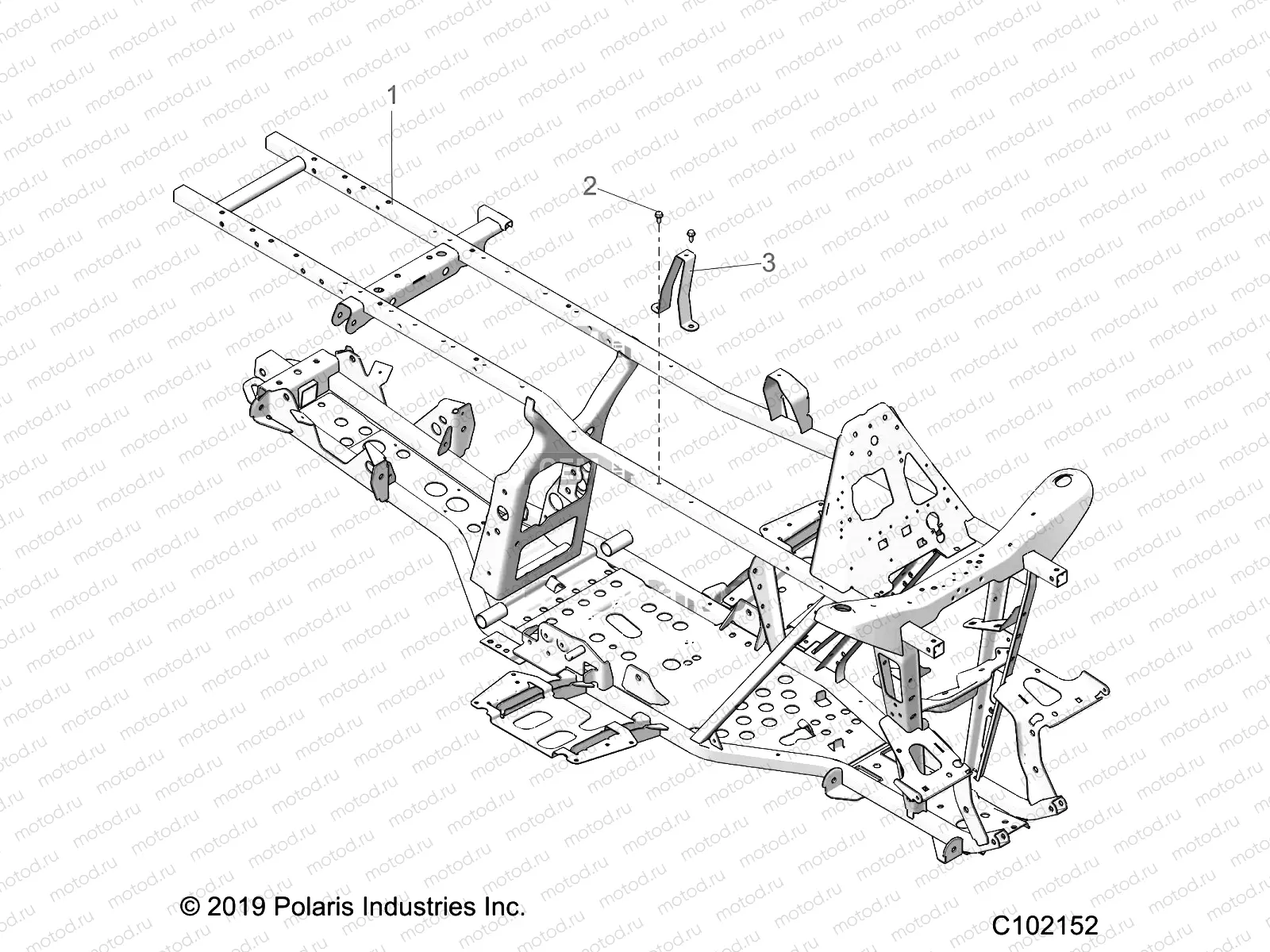 CHASSIS | CHASSIS, FRAME - A21SWE57A1/3A1 (C102152)