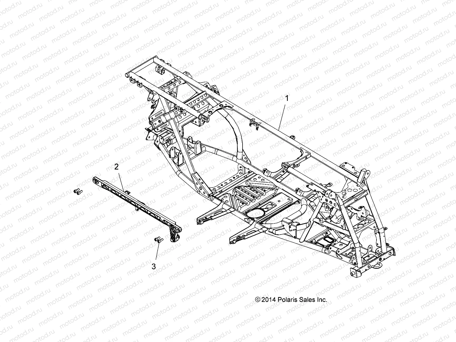 CHASSIS | CHASSIS, MAIN FRAME - A15SYE85AS/AV (49ATVFRAME15850TRG)