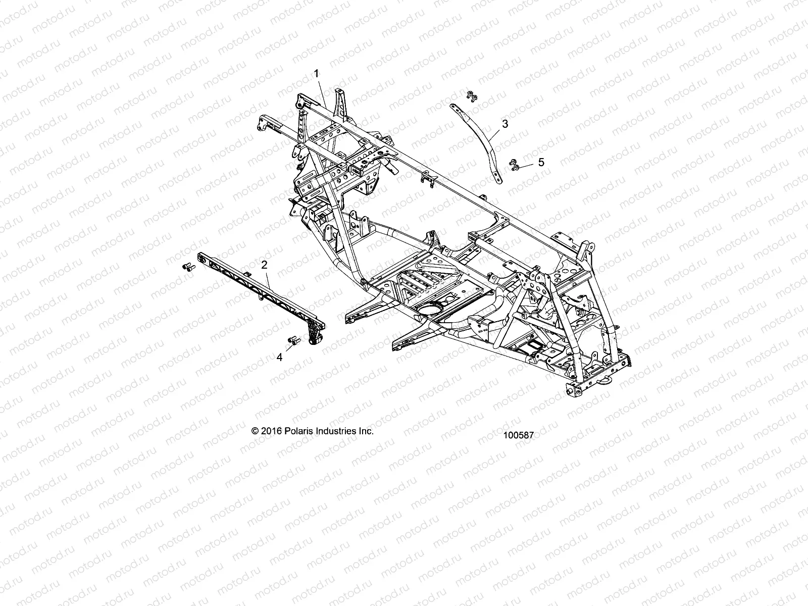 CHASSIS | CHASSIS, MAIN FRAME - A19SXN85A8