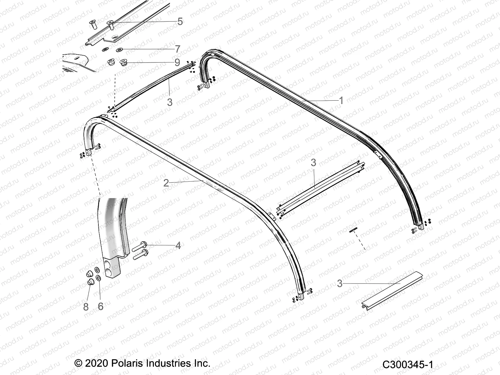 CHASSIS | CHASSIS, OPS E6 - L22G6AEALA (C300345-1)