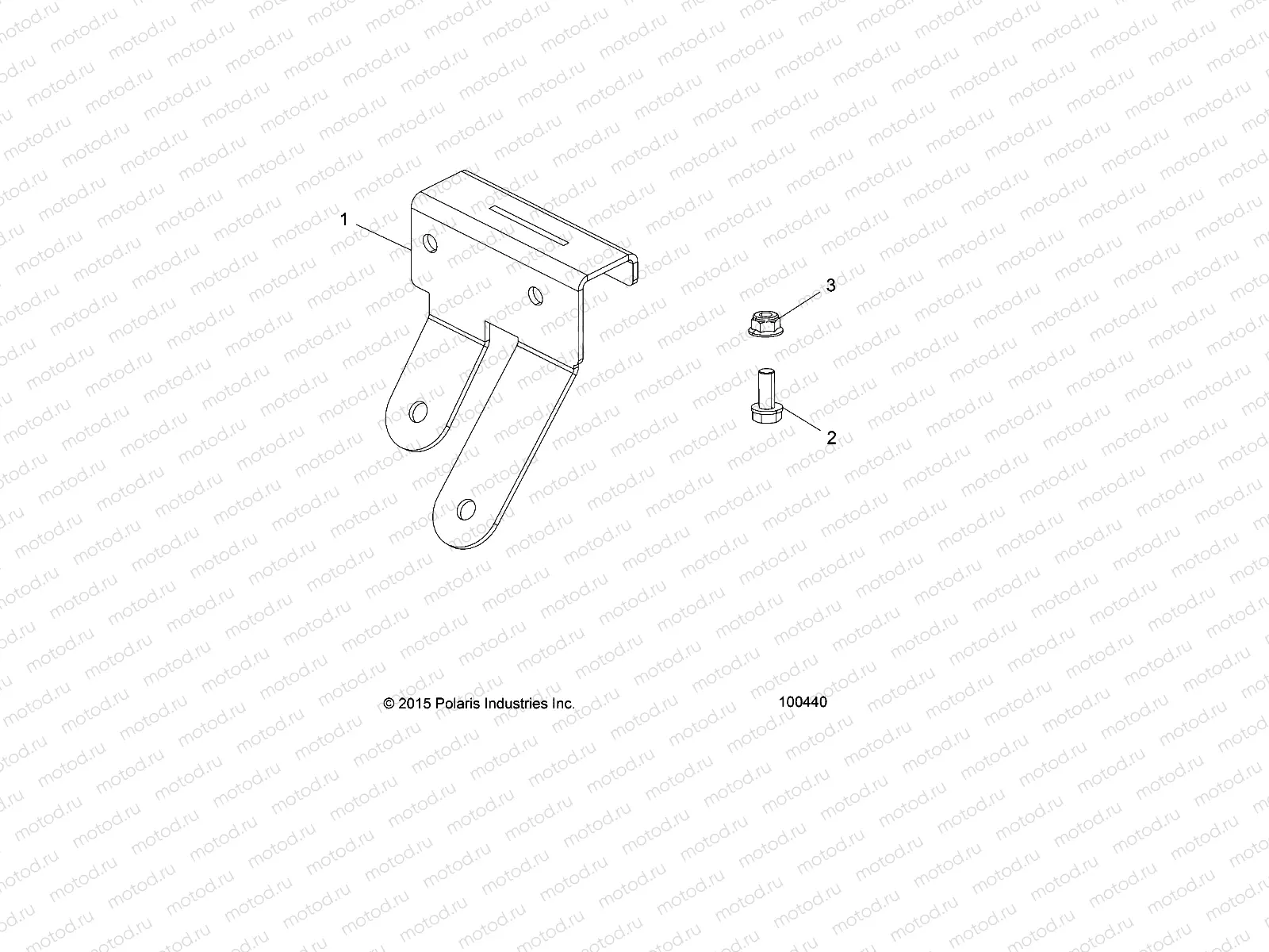 CHASSIS | CHASSIS, SEATBELT ANCHORS - A16SUS57C1 (100440)