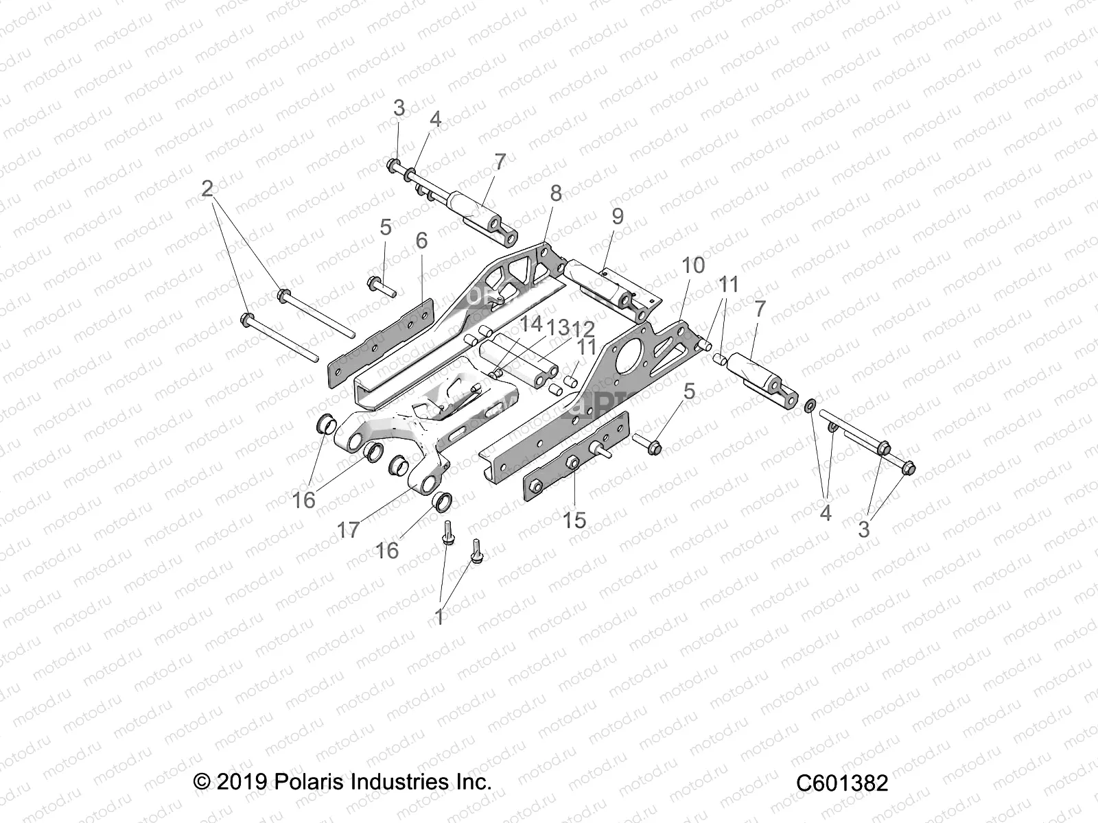 CHASSIS | CHASSIS, SUB FRAME ASM. - J21DRBXXX/DRCXXX/DRFXXX/DRGXXX ALL OPTIONS (C601382)