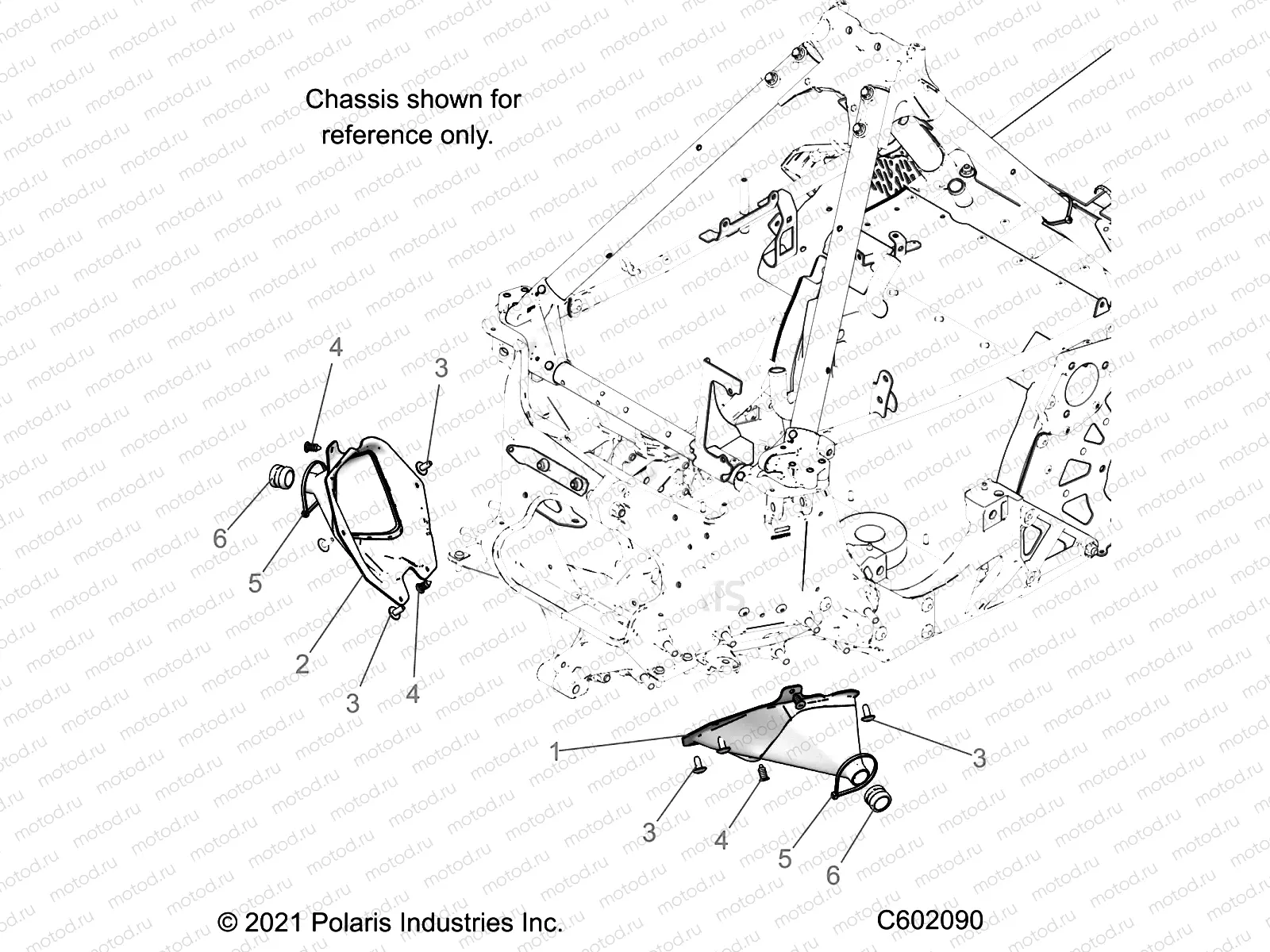 CHASSIS | CHASSIS, TIE ROD BOOT ASM. - S23TDH9FS (C602090)
