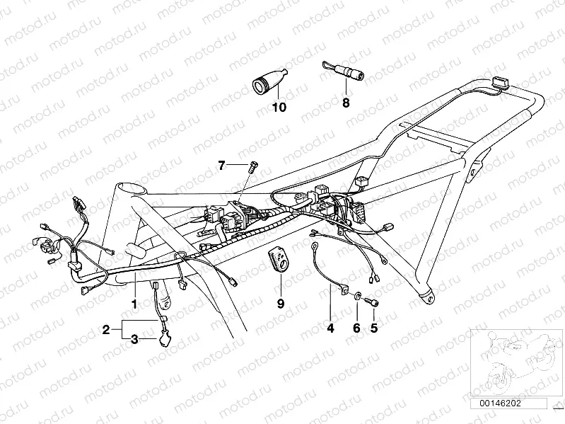 Chassis wiring harness