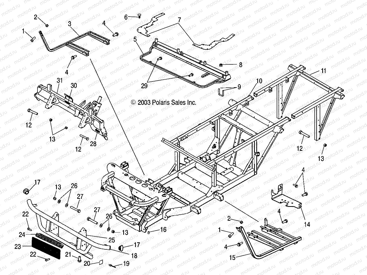 CHASSIS/BODY - A04RB42AA/A04RD50AA/AB/AC/A04RF50AA (4987918791A04) | CHASSIS/BODY - A04RB42AA/A04RD50AA/AB/AC/A04RF50AA (4987918791A04)