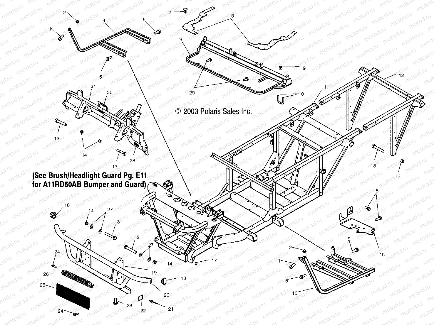 CHASSIS/BODY - A11RB42AA/A11RD50AA/AB/A11RF50AA (4981798179A04) | CHASSIS/BODY - A11RB42AA/A11RD50AA/AB/A11RF50AA (4981798179A04)