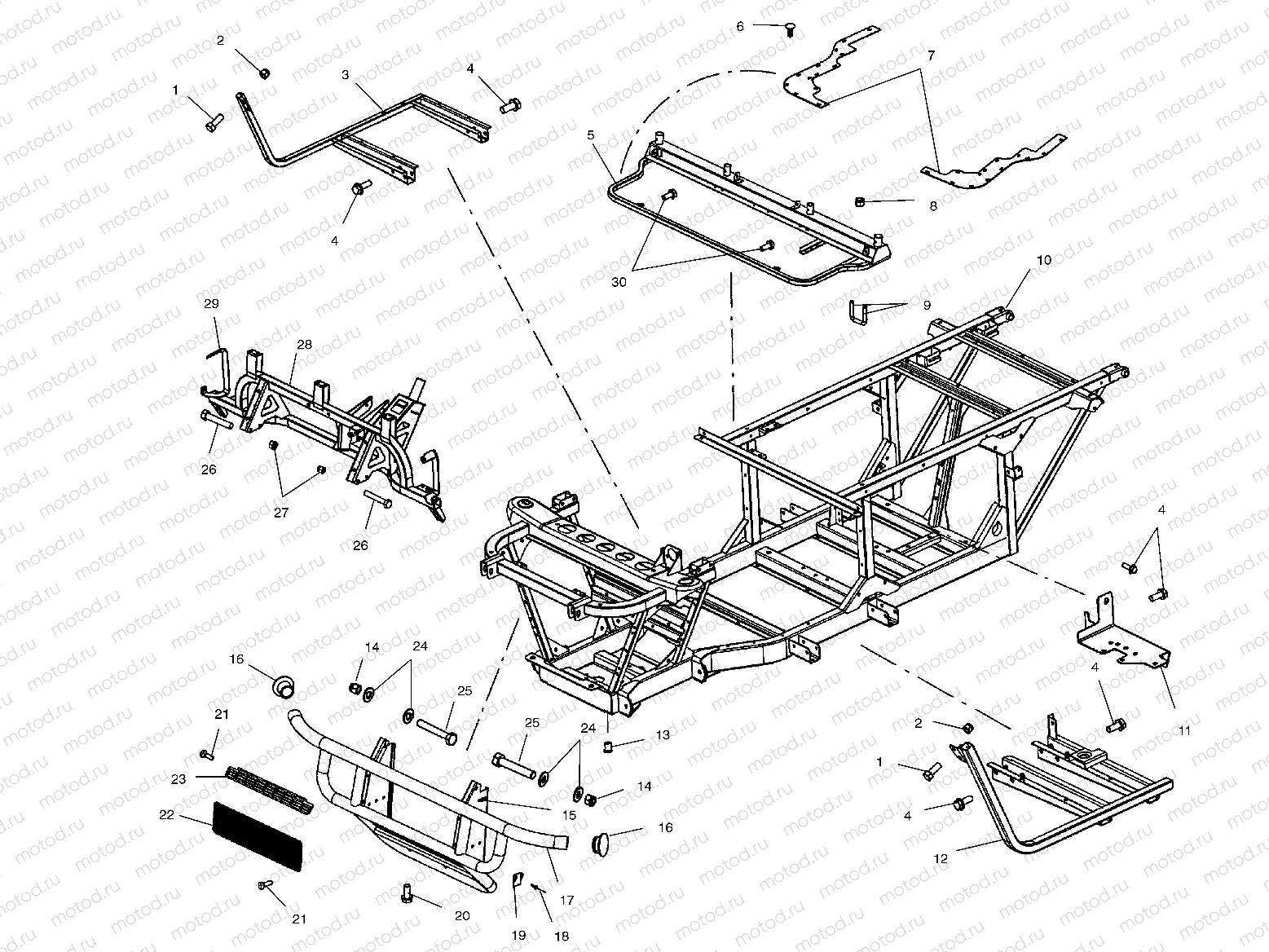 CHASSIS/BODY  - C10RB42AA (4976407640A04) | CHASSIS/BODY  - C10RB42AA (4976407640A04)