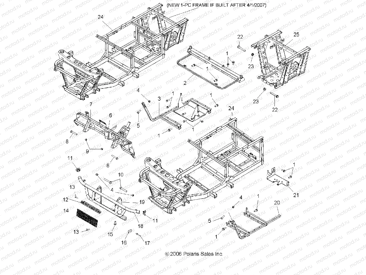 CHASSIS/BODY - R07RH50AF/AR/AT (49RGRCHASSIS07500EFI) | CHASSIS/BODY - R07RH50AF/AR/AT (49RGRCHASSIS07500EFI)