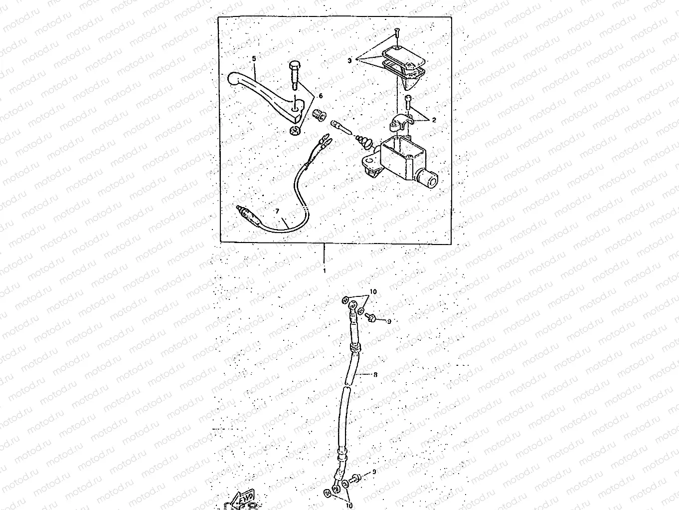 CILINDRO MAESTRO DELANTERO