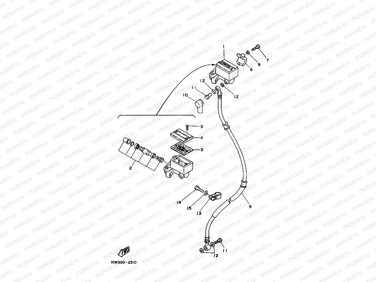 CILINDRO MAESTRO DELANTERO