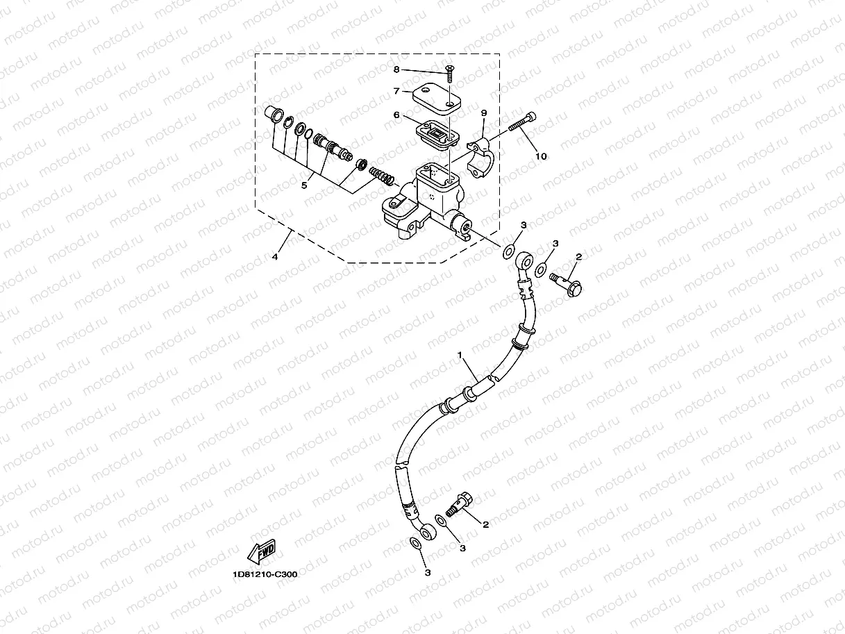 CILINDRO MAESTRO DELANTERO