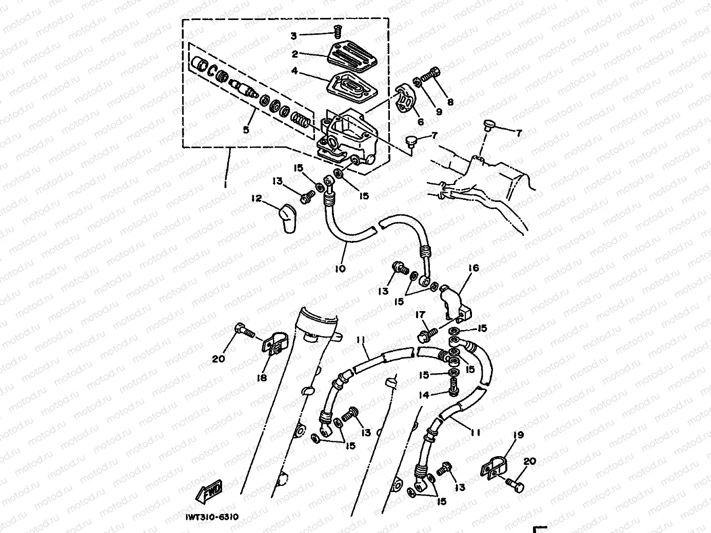 CILINDRO MAESTRO DELANTERO