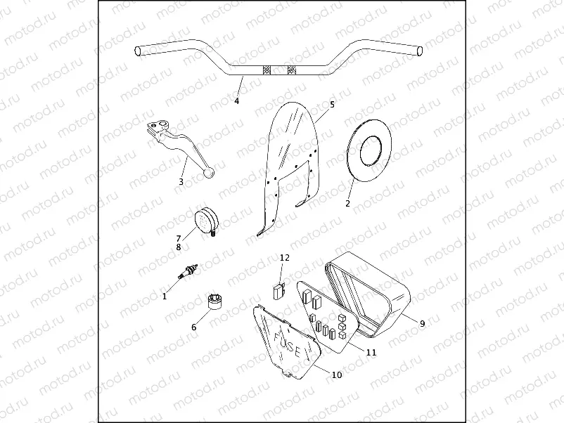 CIRCUIT BREAKERS, FUSEBOX & MISCELLANEOUS