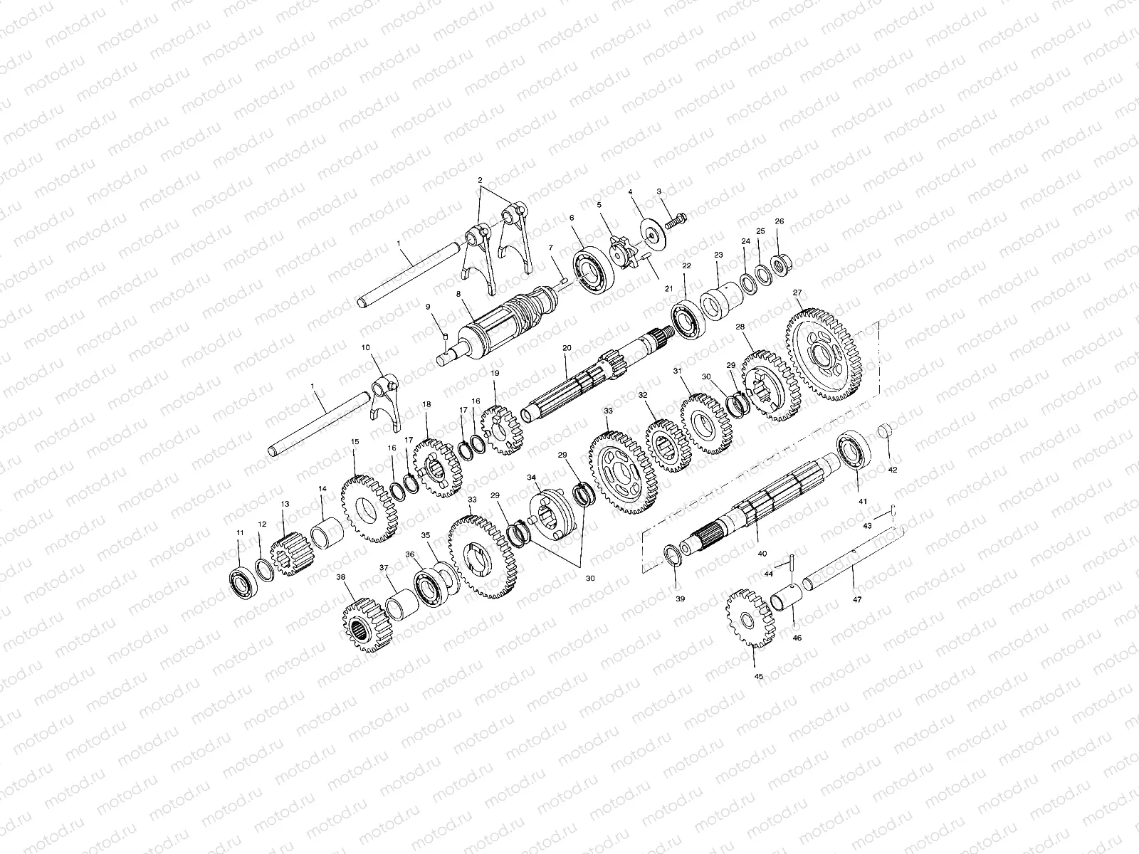 CLUTCH - A00CK42AA (4949304930D010) | CLUTCH - A00CK42AA (4949304930D010)