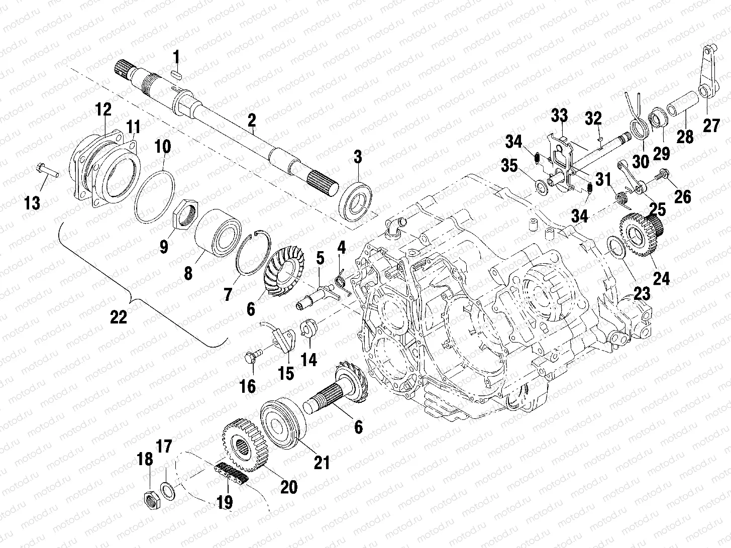 CLUTCH - A01CK32AA (4964086408D004) | CLUTCH - A01CK32AA (4964086408D004)