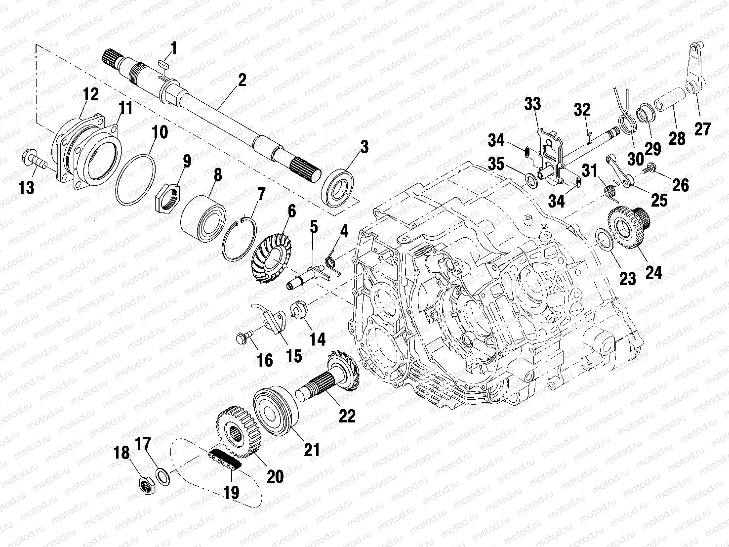 CLUTCH - A01CK42AA (4964136413D007) | CLUTCH - A01CK42AA (4964136413D007)