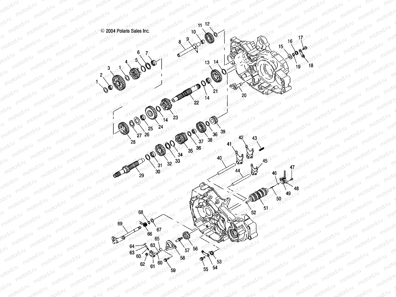 CLUTCH - A05GJ50AA/AB/AC (4995119511D05) | CLUTCH - A05GJ50AA/AB/AC (4995119511D05)