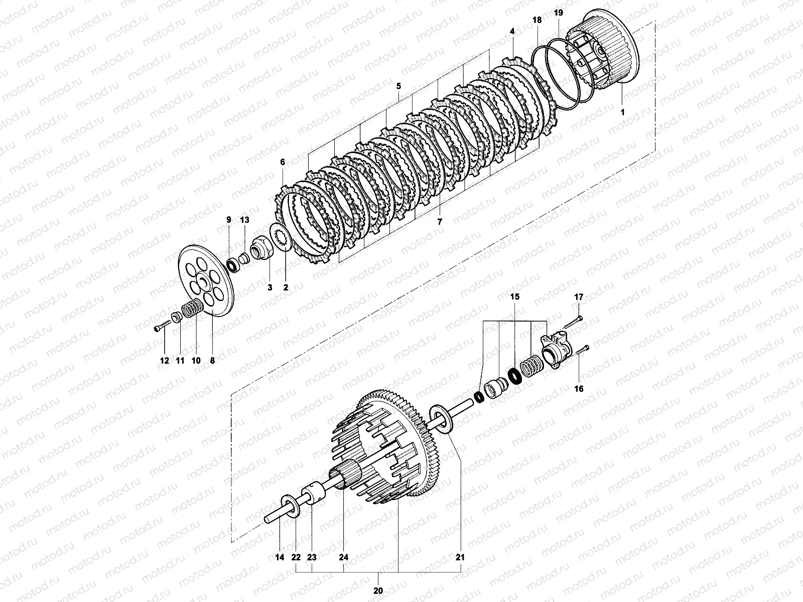 Clutch Assembly MY07