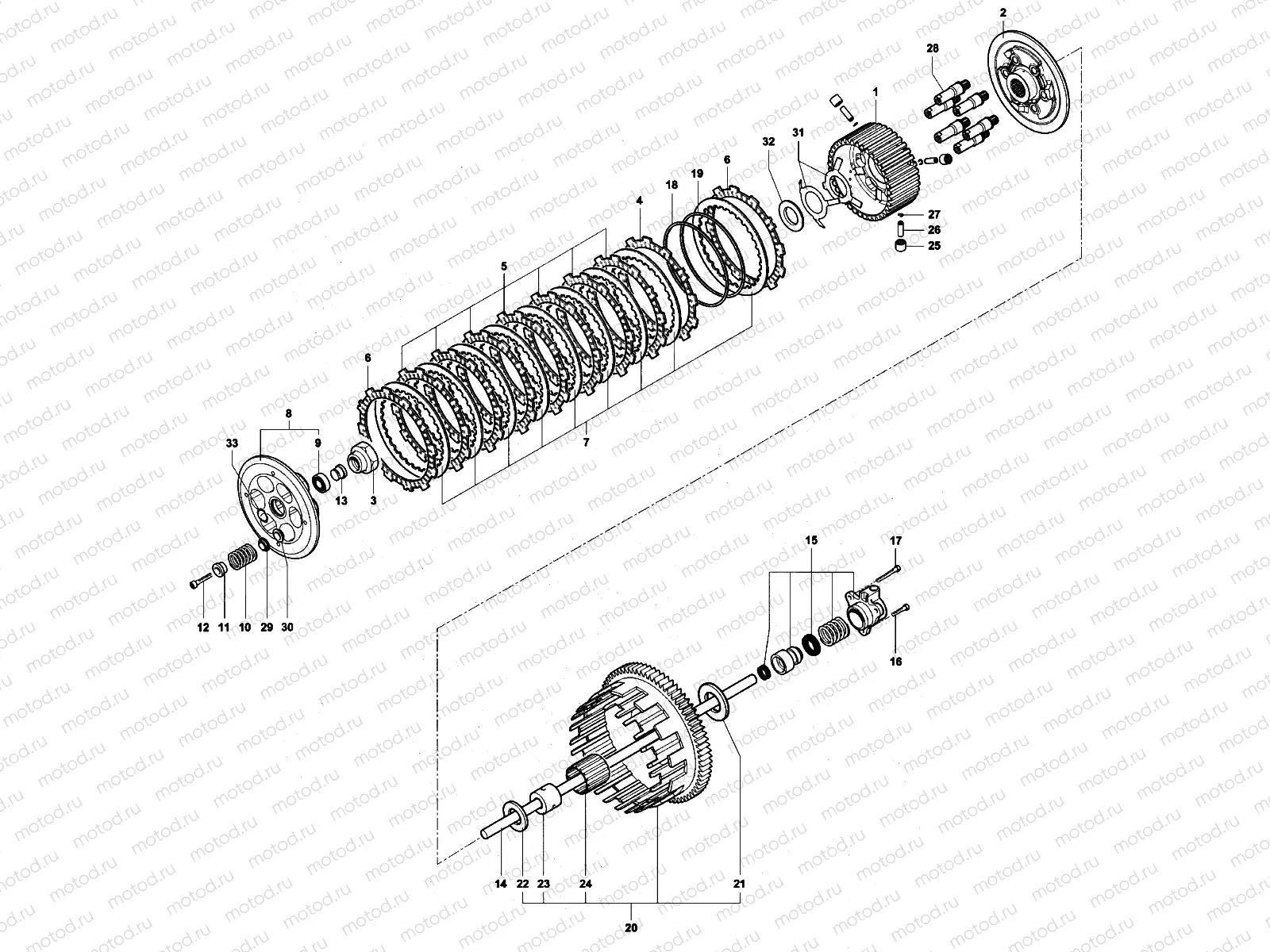 Clutch Assembly MY08