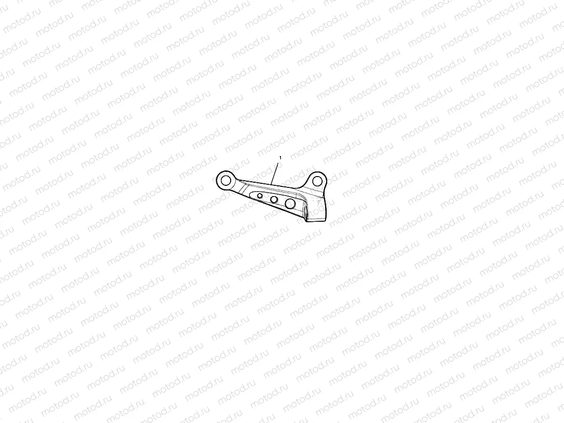 Clutch Cable Guide, Black