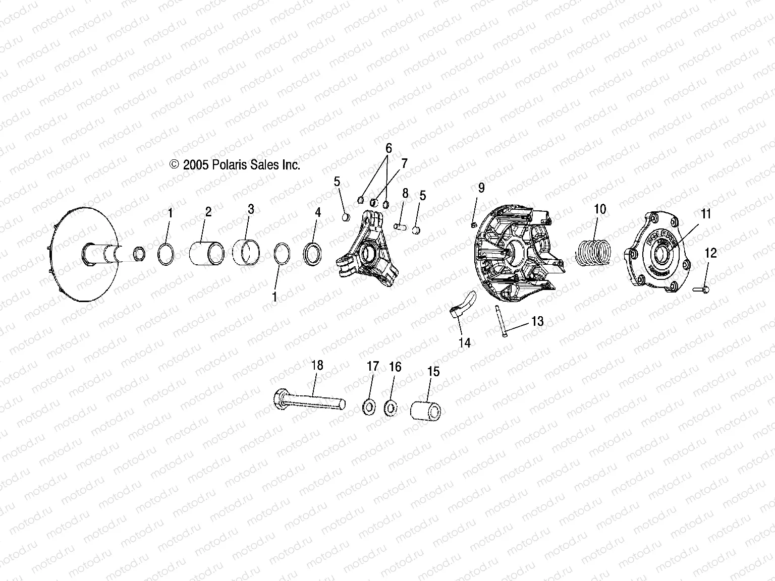 CLUTCH | CLUTCH, DRIVE - A07MH50FC (4999200139920013C05)