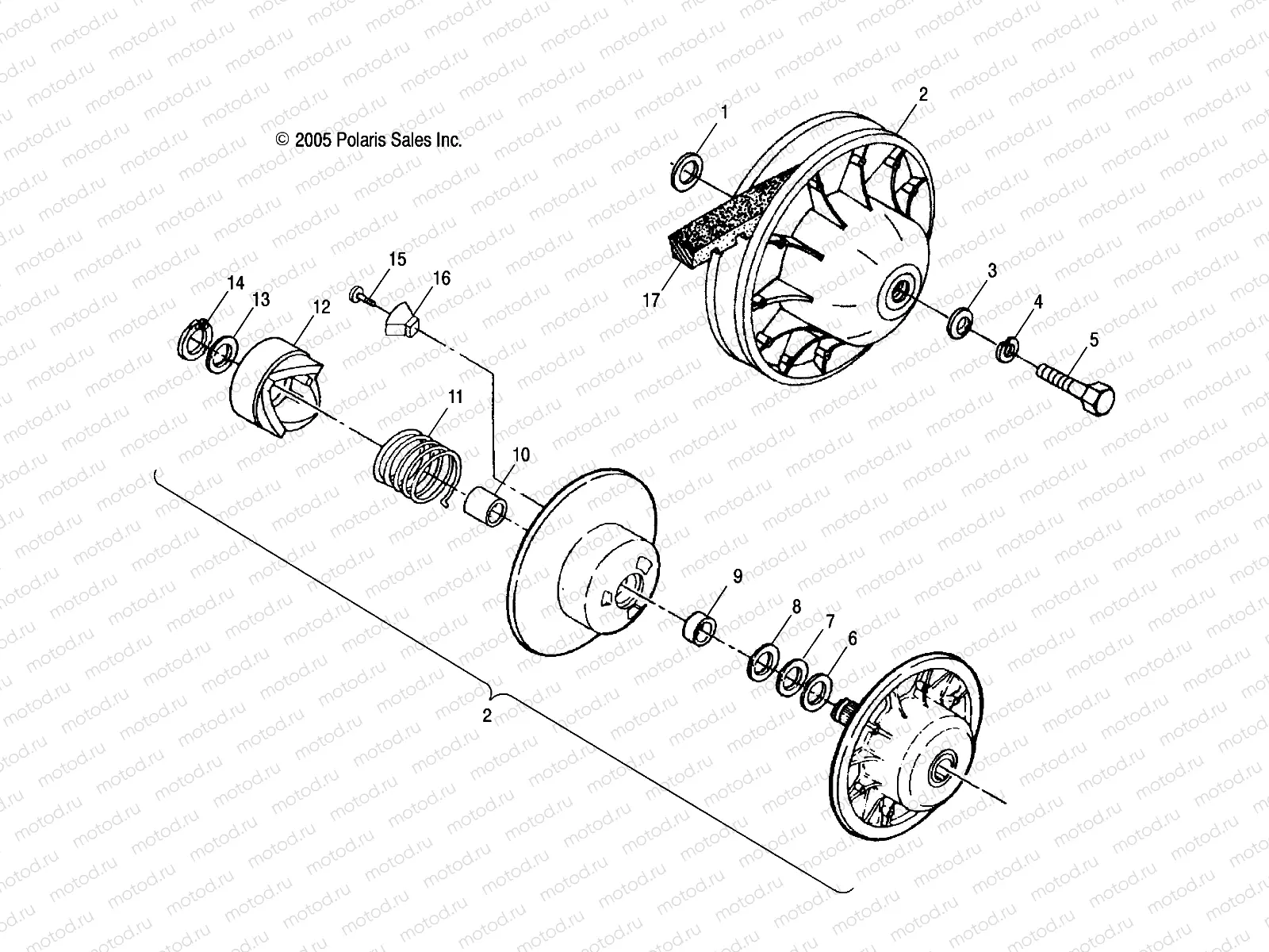 CLUTCH | CLUTCH, DRIVEN - A07MH50AB/AX/AY/AZ (4999200099920009C06)