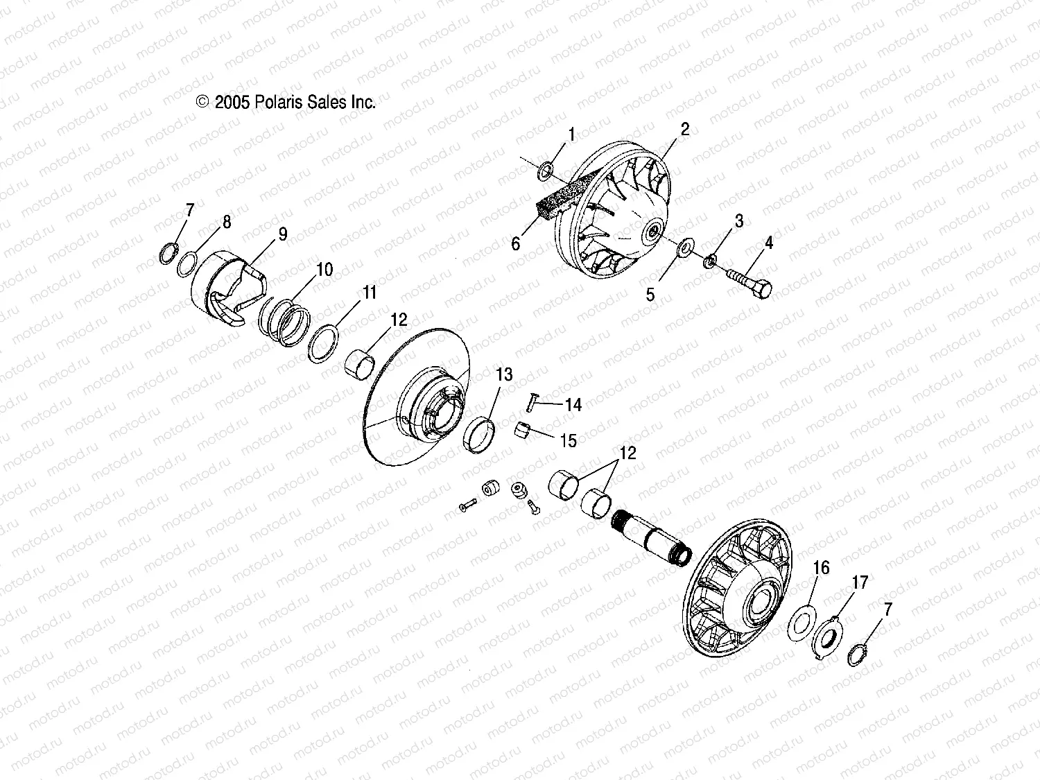 CLUTCH | CLUTCH, DRIVEN - A07MH50FC (4999205499920549C05)