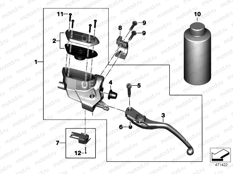 CLUTCH CONTROL ASSEMBLY