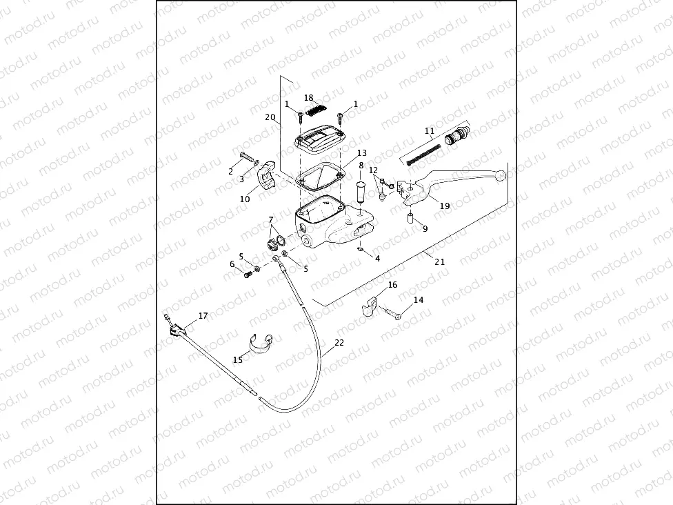 CLUTCH CONTROL - FLSS AND FLSTFBS