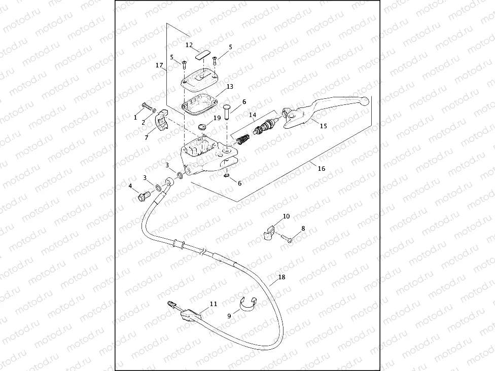 CLUTCH CONTROL - FLSS AND FLSTFBS