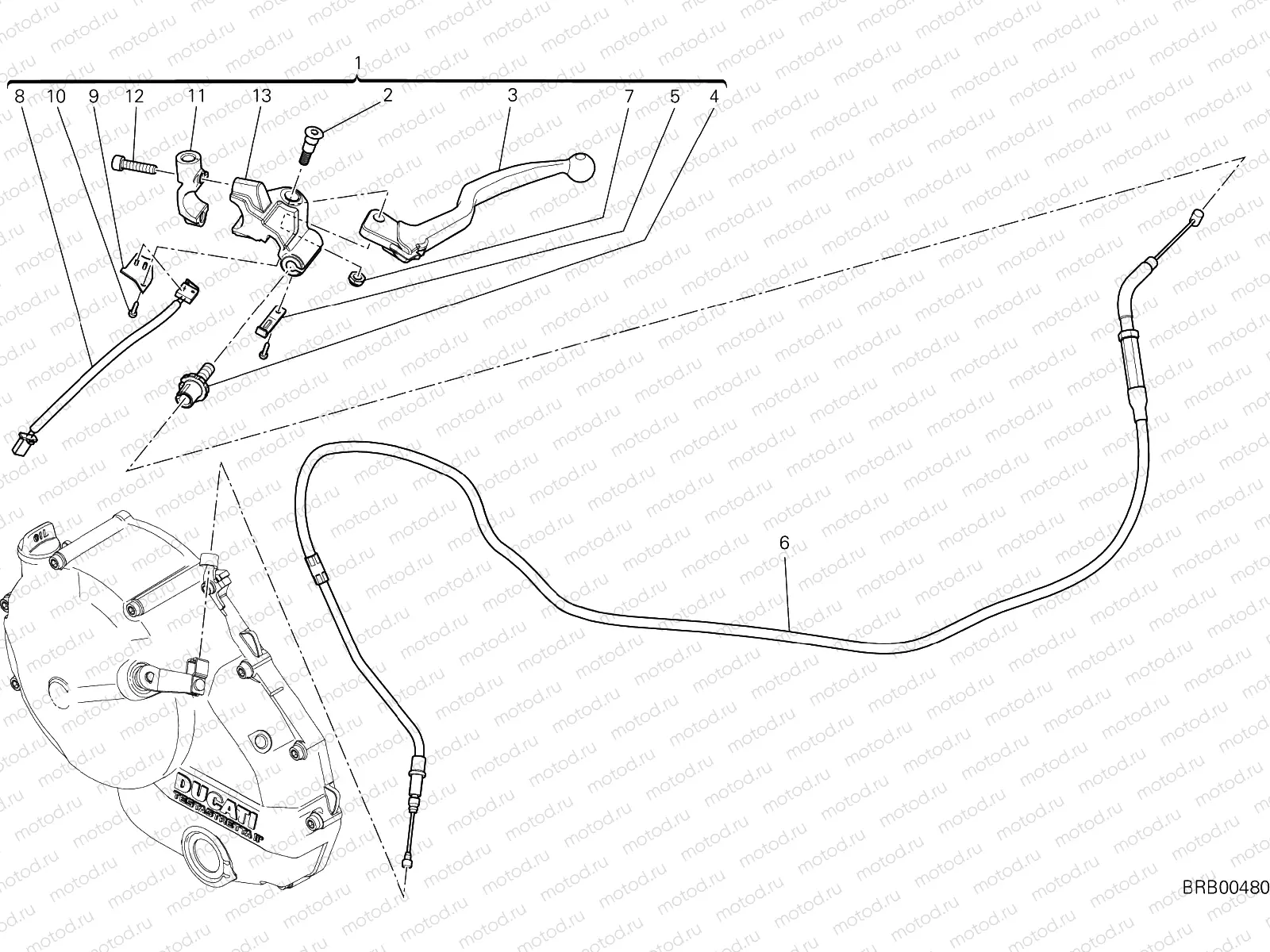 CLUTCH CONTROL [MOD:M821 STR]