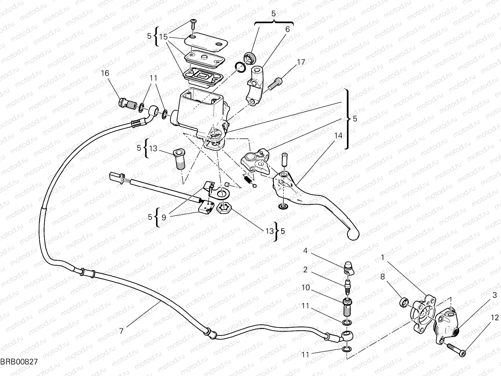 CLUTCH CONTROL [MOD:SCR800DK]