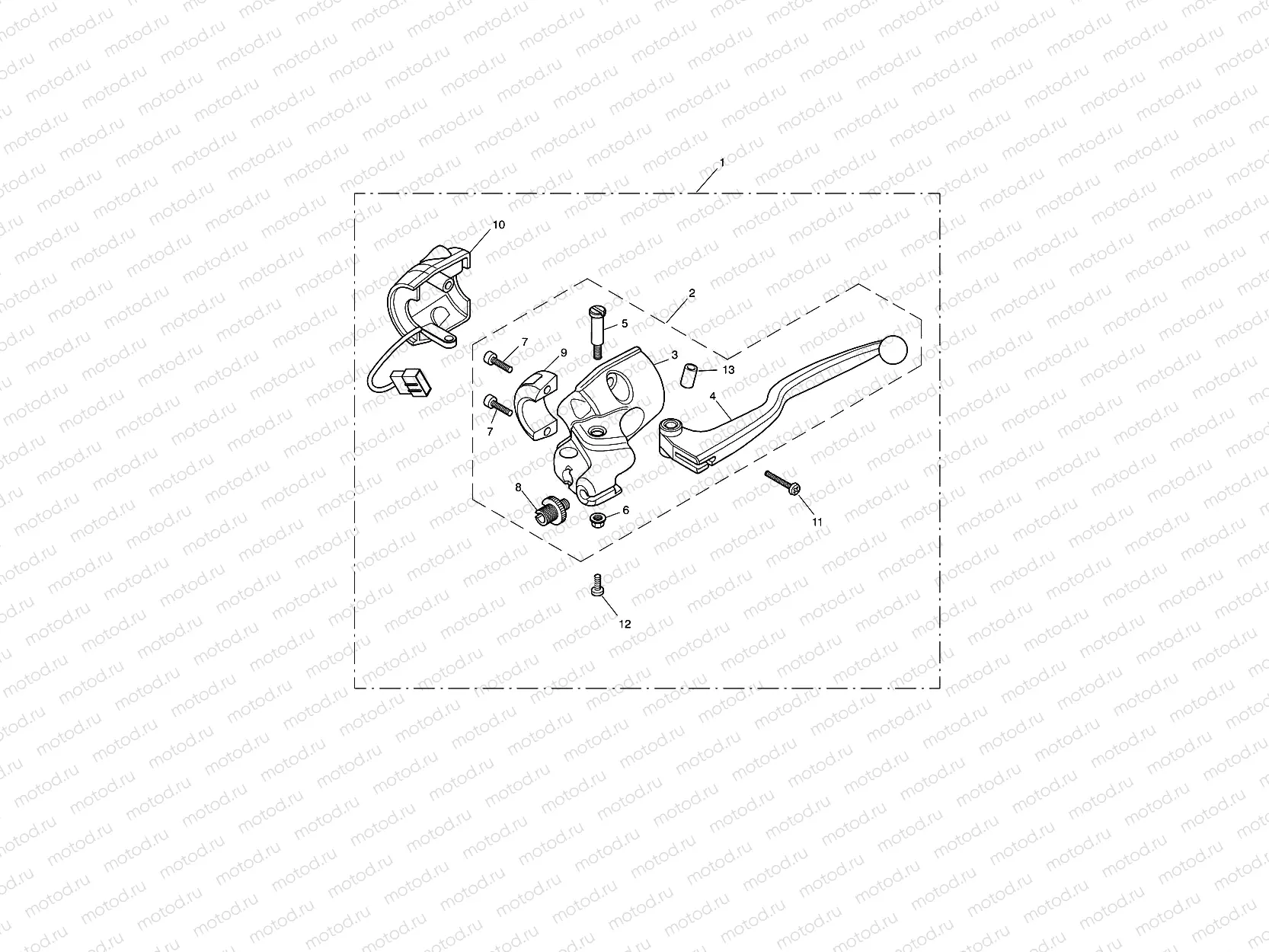 Clutch Control & Switches 281466